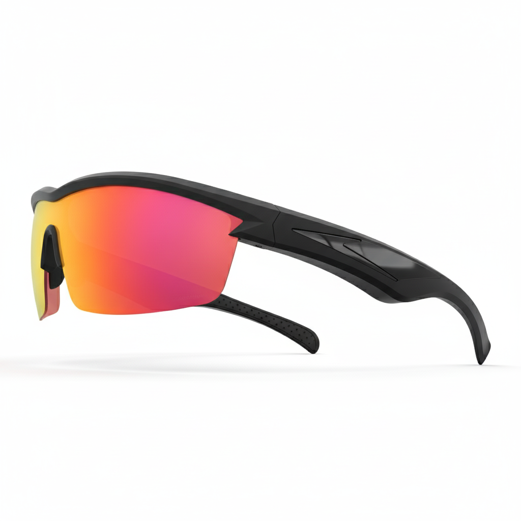 MFT Music Glasses 007 – Bluetooth Sportbril - Audio - Iridium Red